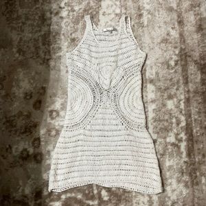 Lovers + Friends Crochet Mini Dress
